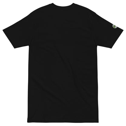 Embroidered Logo Heavyweight T-shirt, Black
