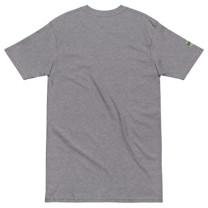 Embroidered Logo Heavyweight T-shirt, Gray
