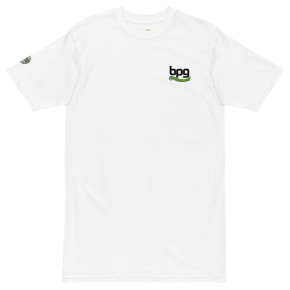 Embroidered Logo Heavyweight T-shirt, White