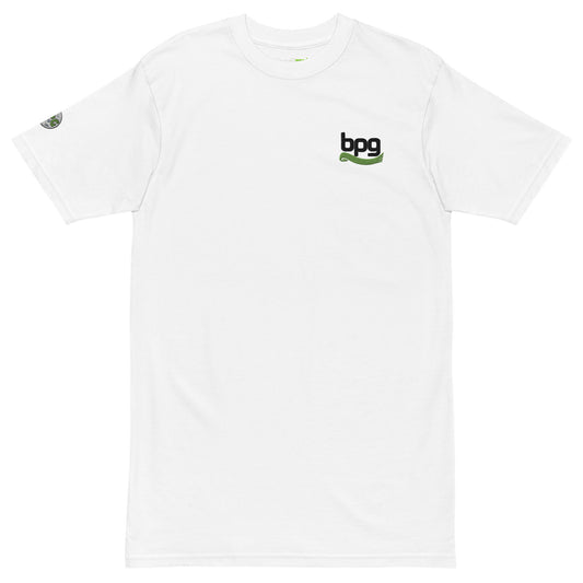 Embroidered Logo Heavyweight T-shirt, White