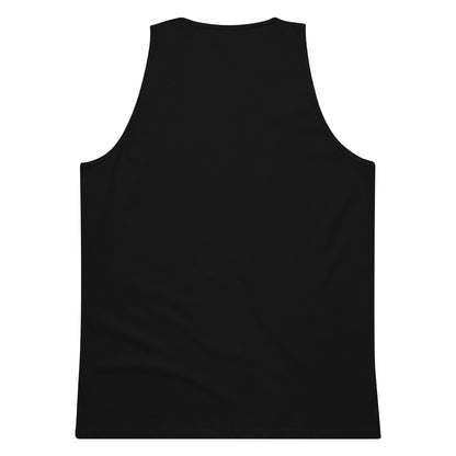 Embroidered Logo Tank Top, Black