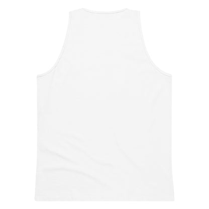 Embroidered Logo Tank Top, White