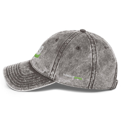 Embroidered Vintage Dad Hat, Ash Gray